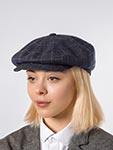 Кепка BAILEY арт. 25617 TRU (серый / синий)
